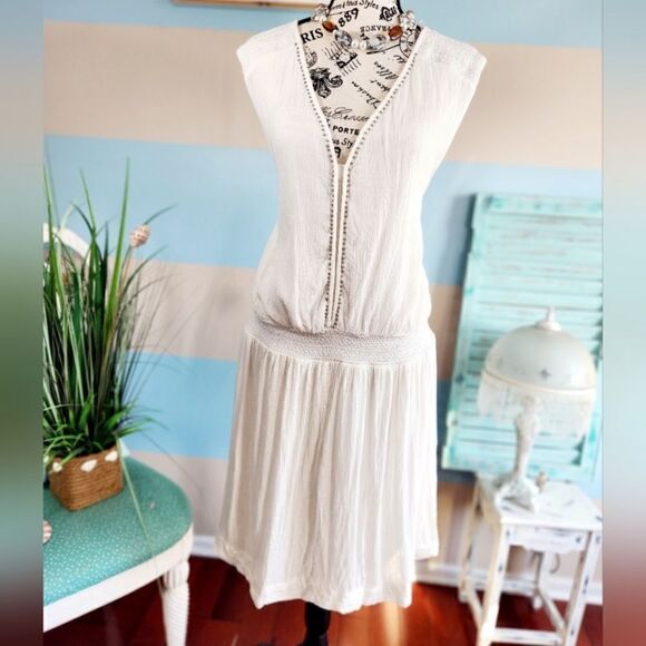 Simply Ema NWT white dress Sz 2x - Picture 2 of 7